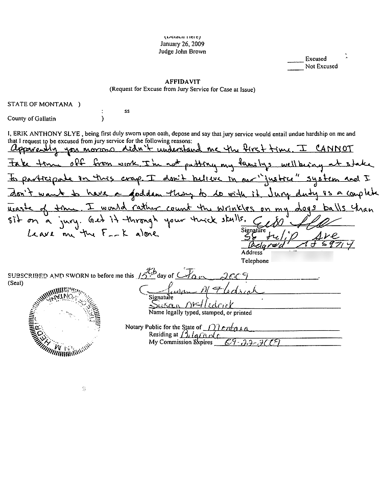 Sample Letter Requesting Excuse From Jury Duty from velofille.com